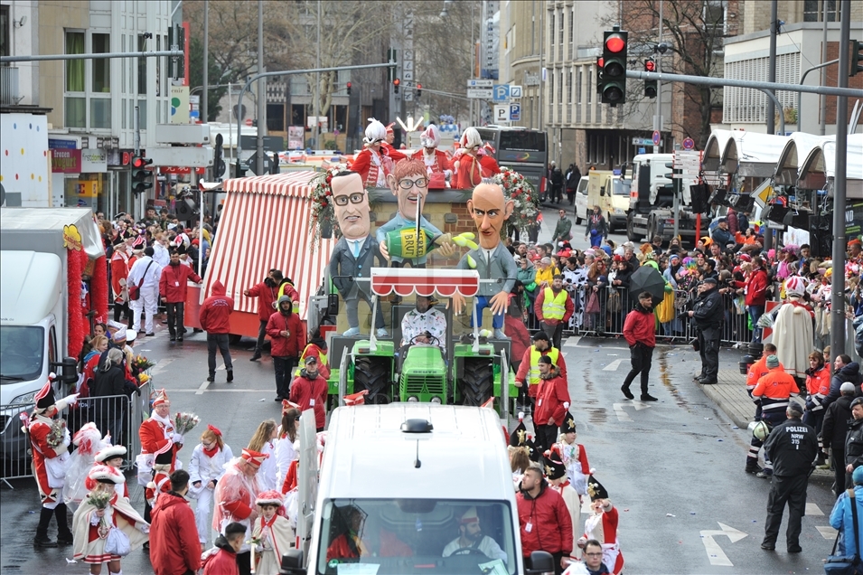 Desfile de carnaval 'Lunes de las Rosas' en Colonia, Alemania
