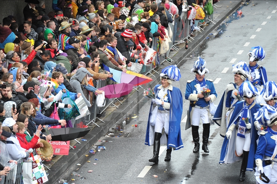 Desfile de carnaval 'Lunes de las Rosas' en Colonia, Alemania