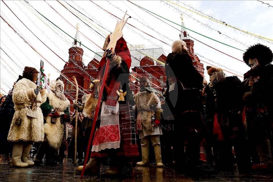 Shrovetide celebration in Moscow