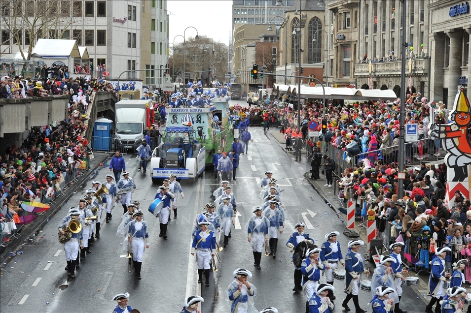 Desfile de carnaval 'Lunes de las Rosas' en Colonia, Alemania