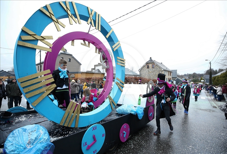 Carnival in 'Turkish Village' Faymonville in Belgium