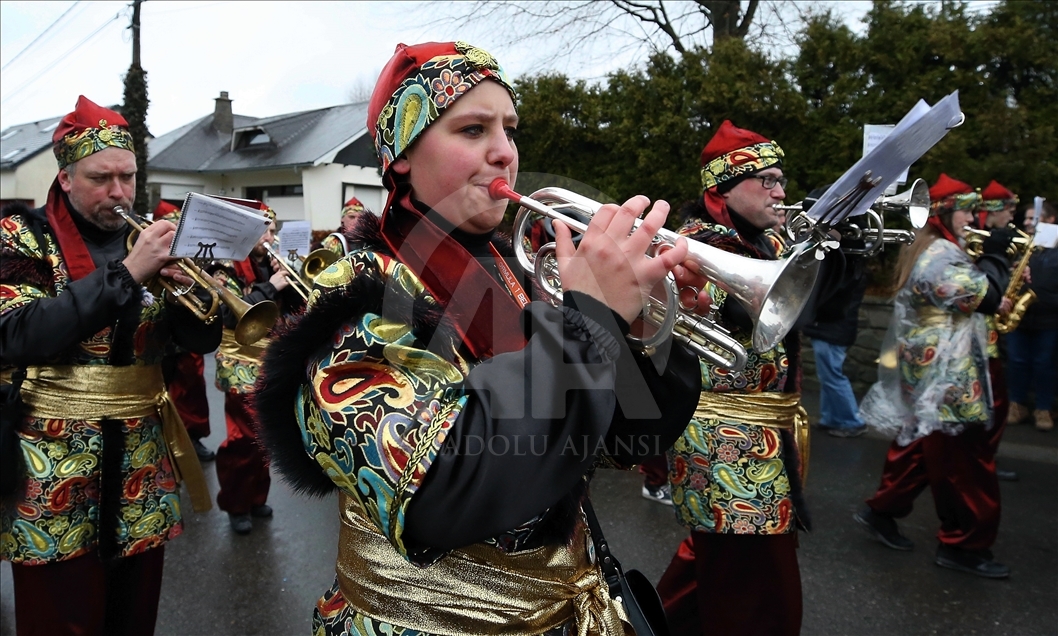 Carnival in 'Turkish Village' Faymonville in Belgium