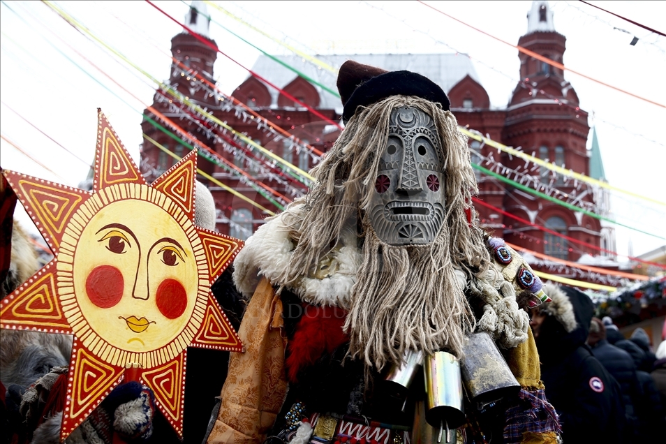 Shrovetide celebration in Moscow