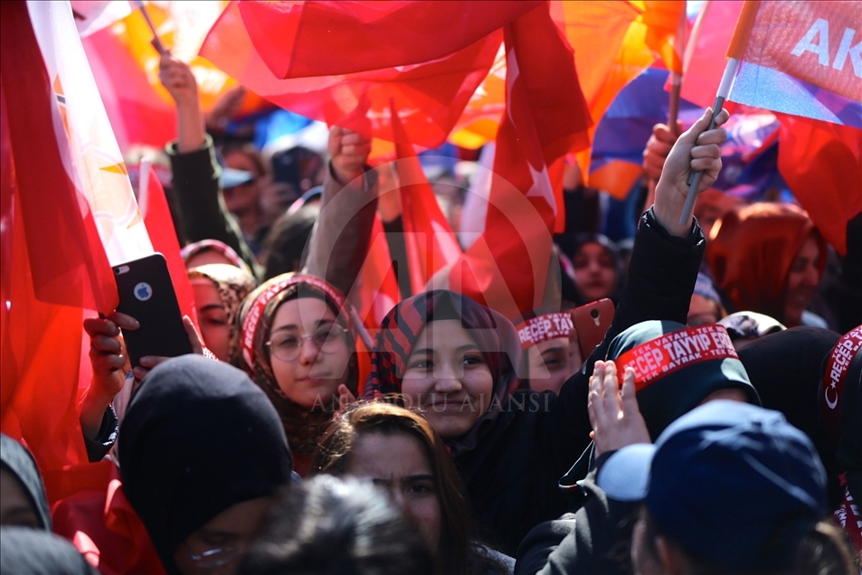 AK Parti'nin Zonguldak mitingi