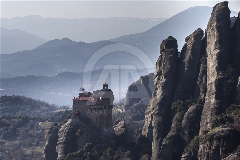 Biara Meteora di Yunani