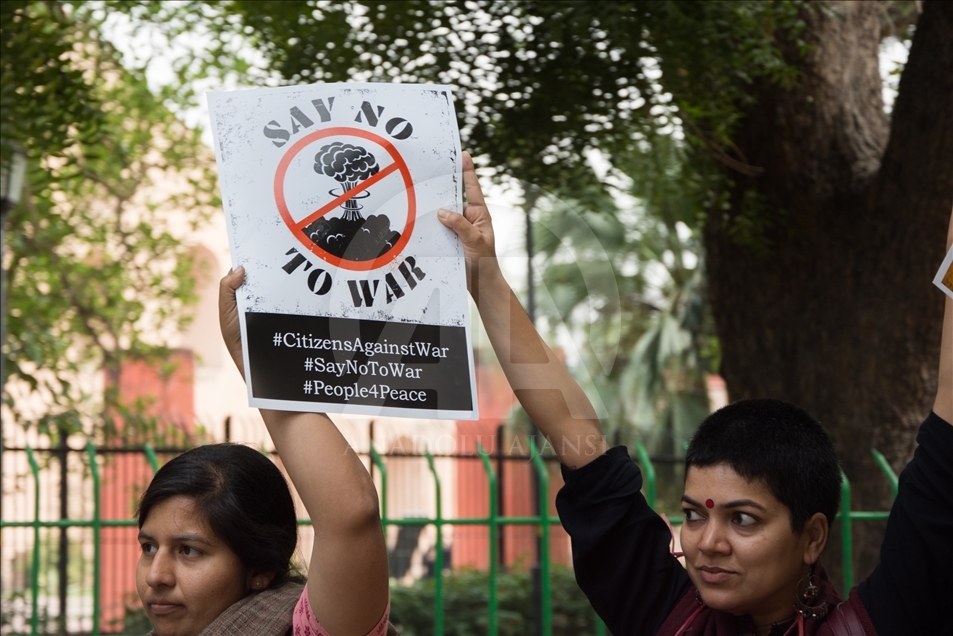 Citizen Human Rally in Delhi against War - Anadolu Ajansı