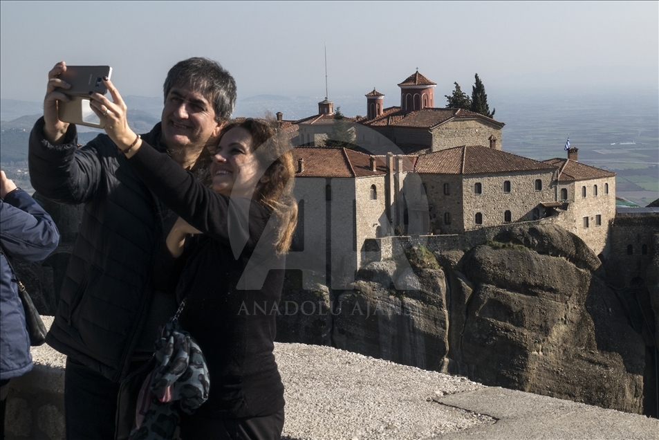 Biara Meteora di Yunani