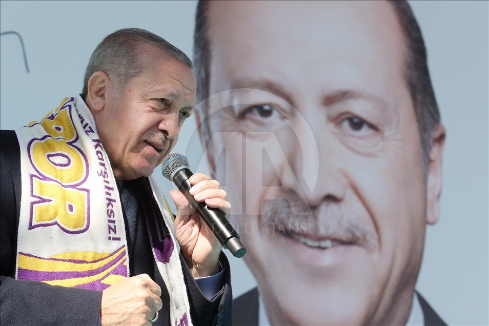 AK Parti'nin Eyüpsultan mitingi