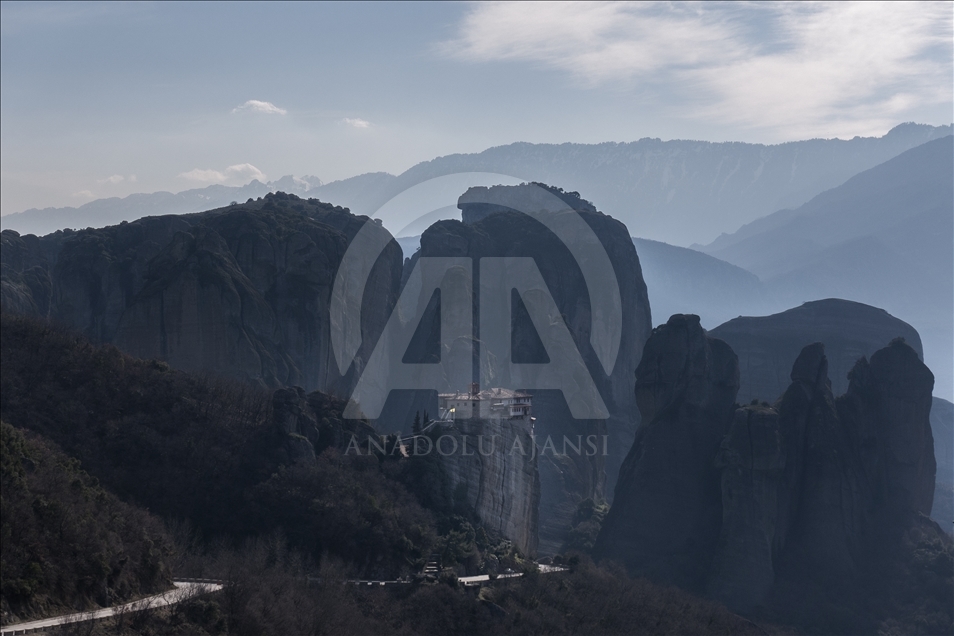 Biara Meteora di Yunani