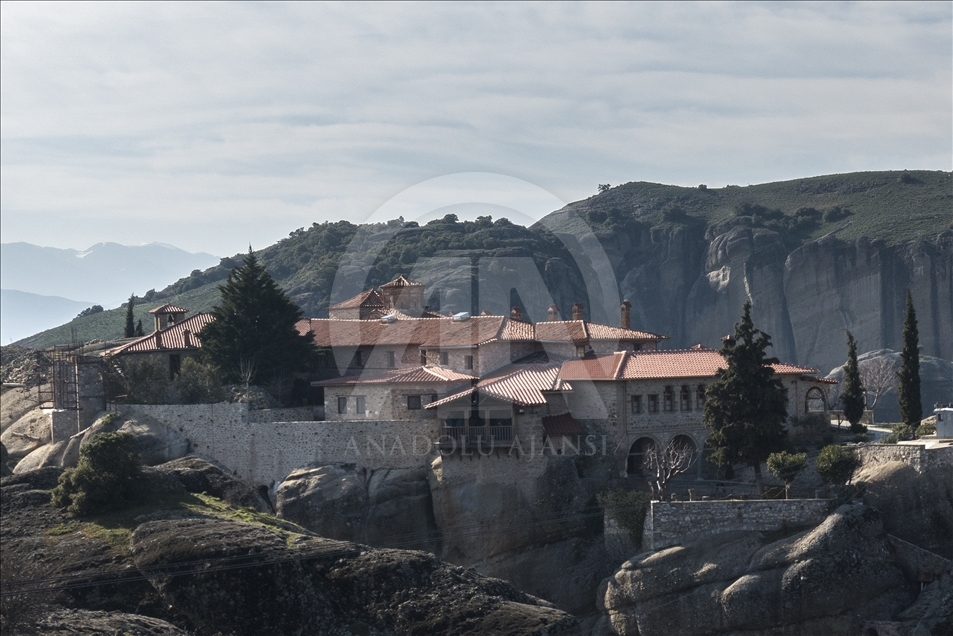 Biara Meteora di Yunani