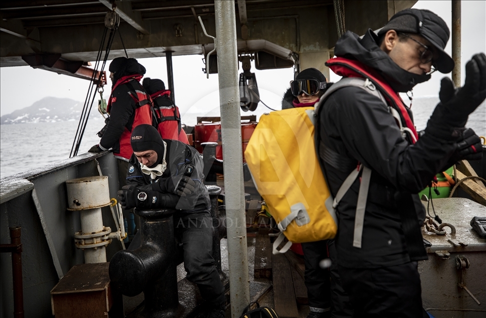 پایان سفر تیم تحقیقاتی ترکیه به قطب جنوب
