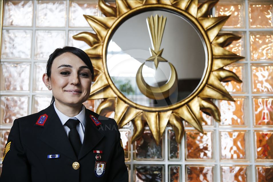 Turkish women commanders at their duty 24/7