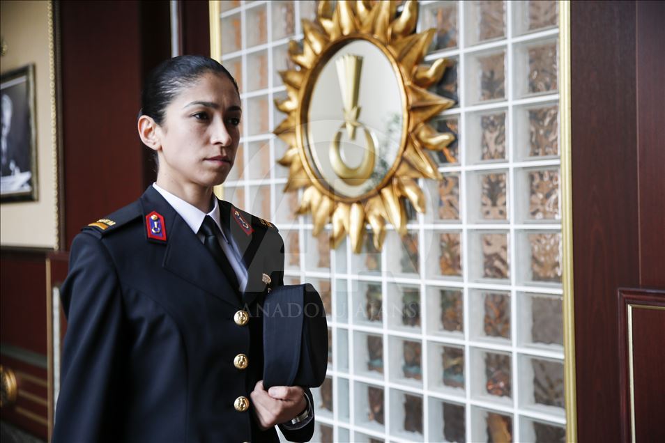 Turkish women commanders at their duty 24/7