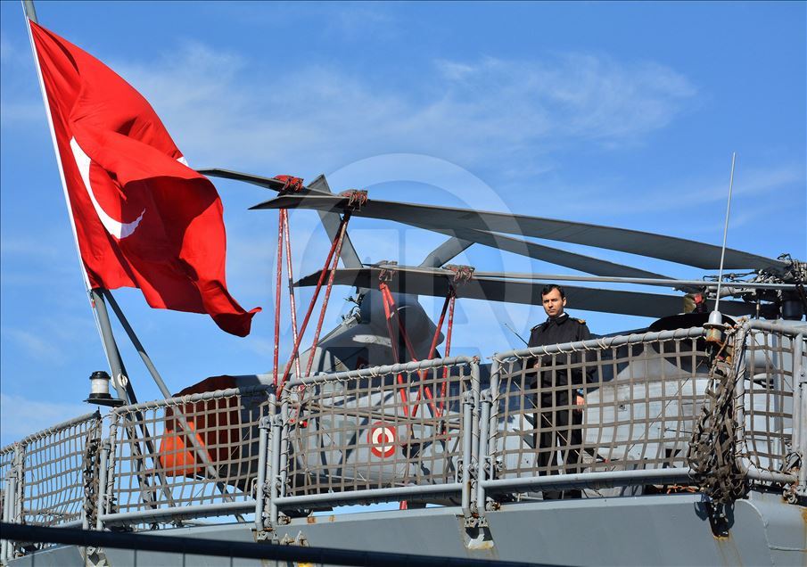 Корабли ВМС Турции зашли в порт Варна
