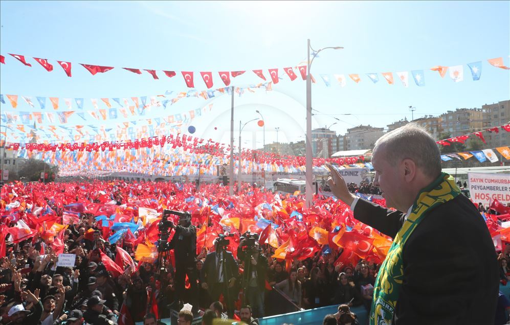 AK Parti'nin Şanlıurfa mitingi
