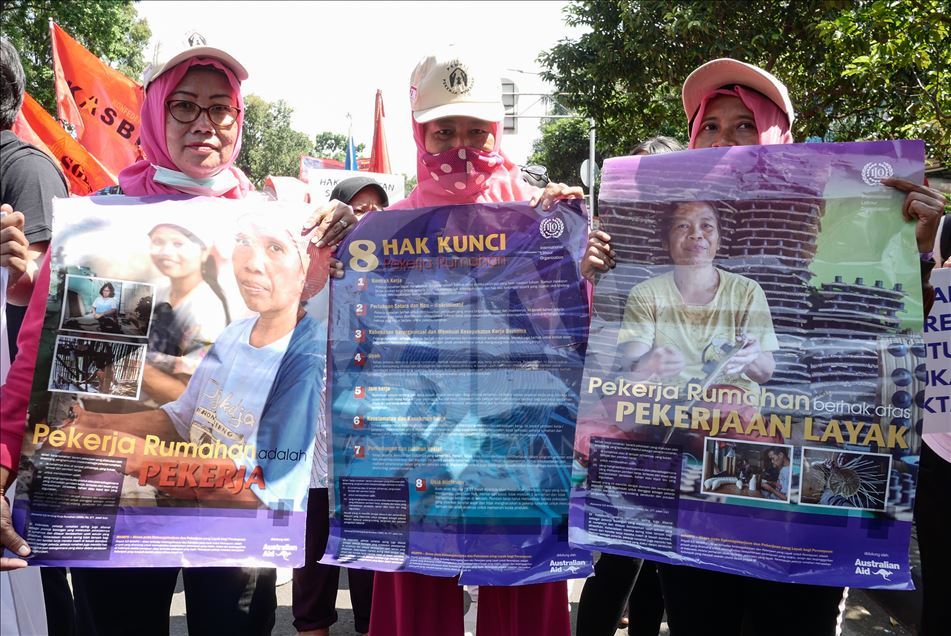 Hari Perempuan Internasional Di Jakarta - Anadolu Ajansı