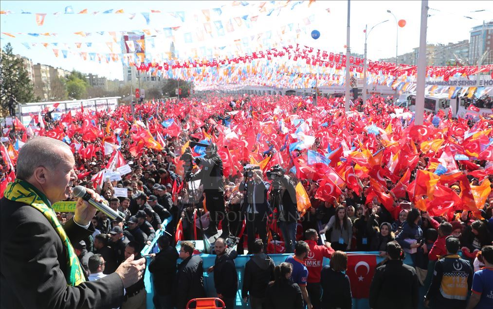 AK Parti'nin Şanlıurfa mitingi
