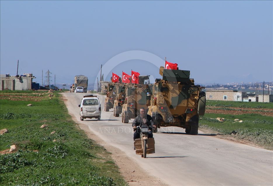 ВС Турции завершили первый этап патрулирования в Идлибе