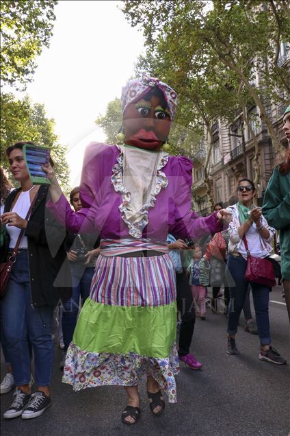 Mujeres en Buenos Aires conmemoran su día