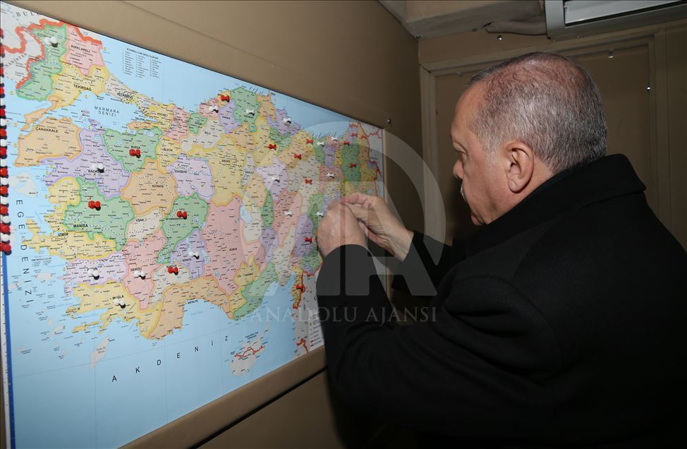 Cumhurbaşkanı Erdoğan Elazığ'da