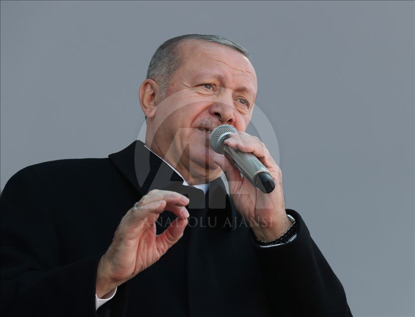 Cumhurbaşkanı Erdoğan Elazığ'da
