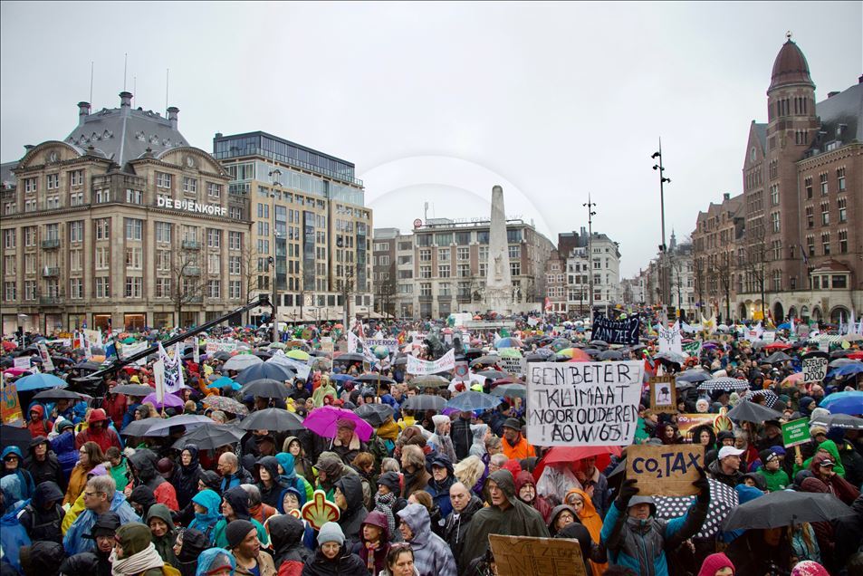 Amsterdam marcha a favor del medio ambiente