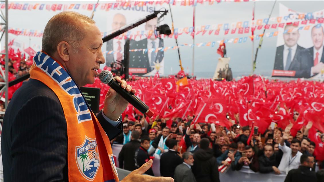 AK Parti'nin Hatay mitingi