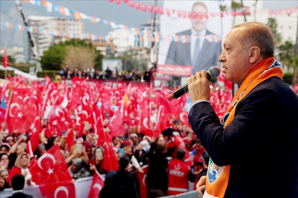 AK Parti'nin Hatay mitingi