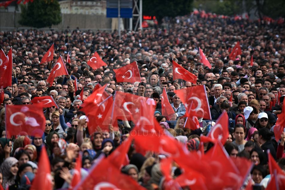 AK Parti'nin Adana mitingi