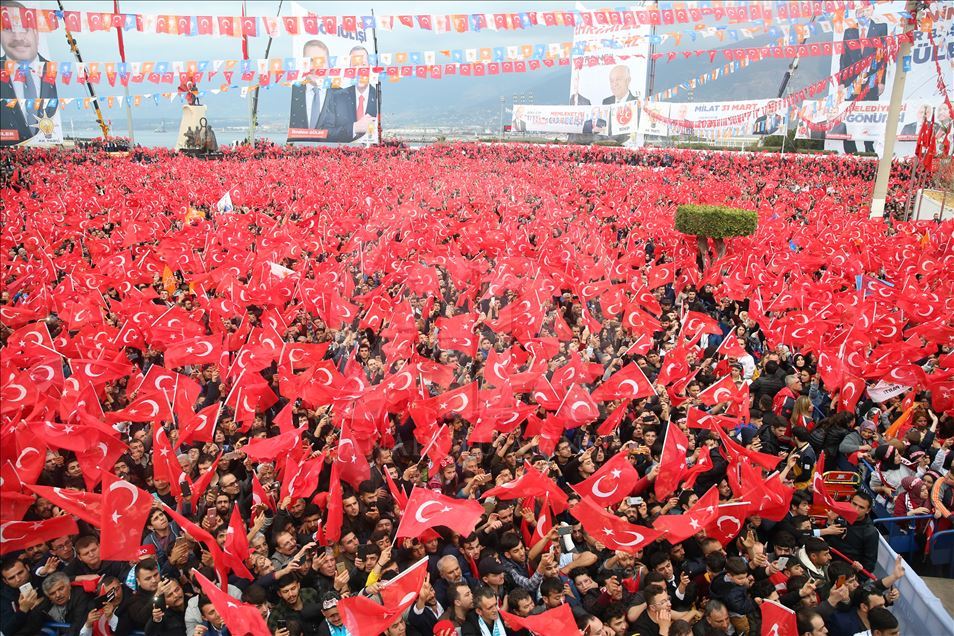 AK Parti'nin Hatay mitingi