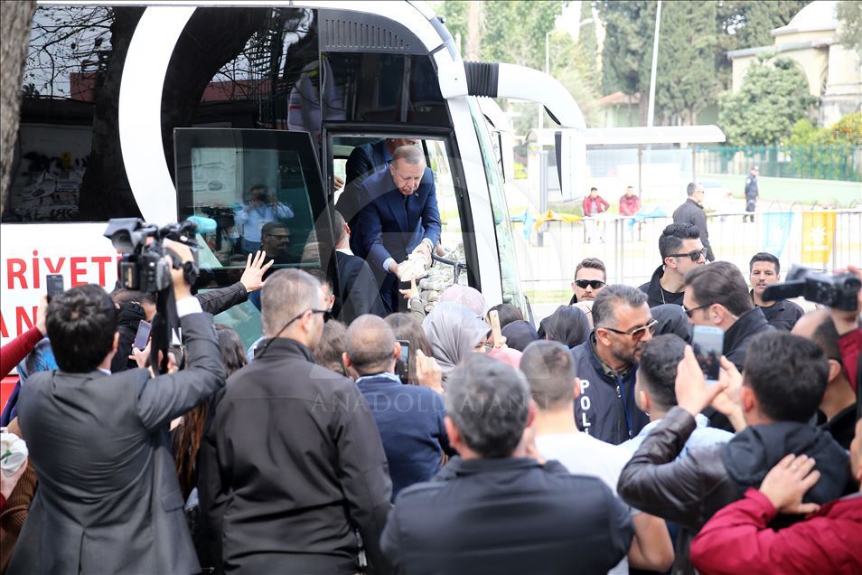 Cumhurbaşkanı Erdoğan Adana'da