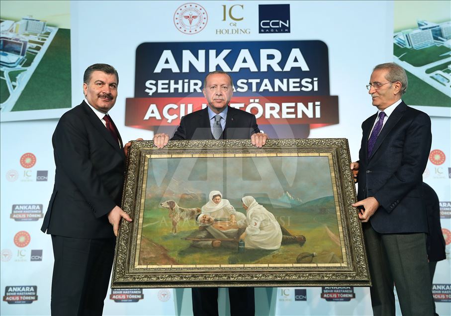 Bilkent'teki Ankara Şehir Hastanesi Açılış Töreni