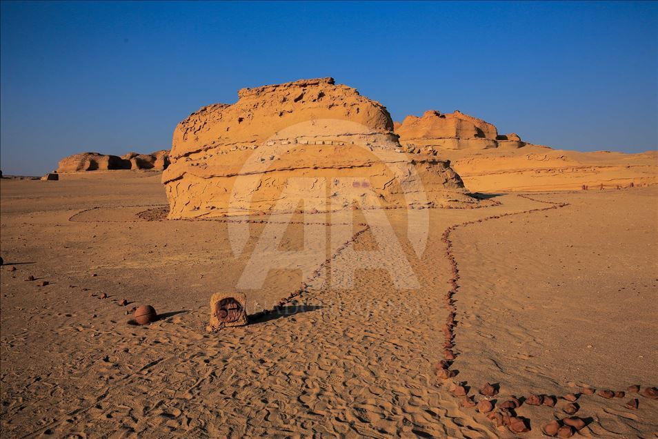 Wadi El Hitan in Egypt's Faiyum