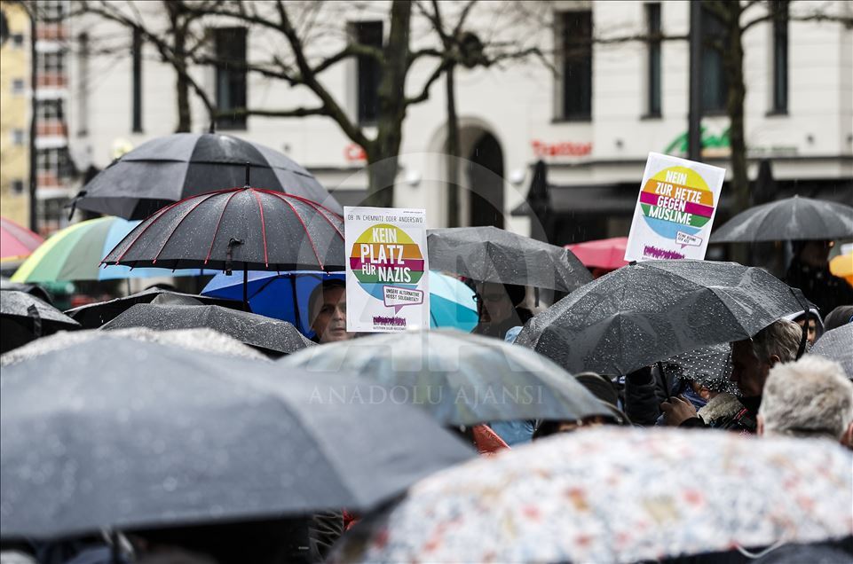 Almanya'da ırkçılık karşıtı protesto