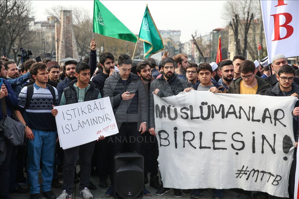 Yeni Zelanda'daki iki camiye terÃ¶r saldÄ±rÄ±sÄ±na tepki