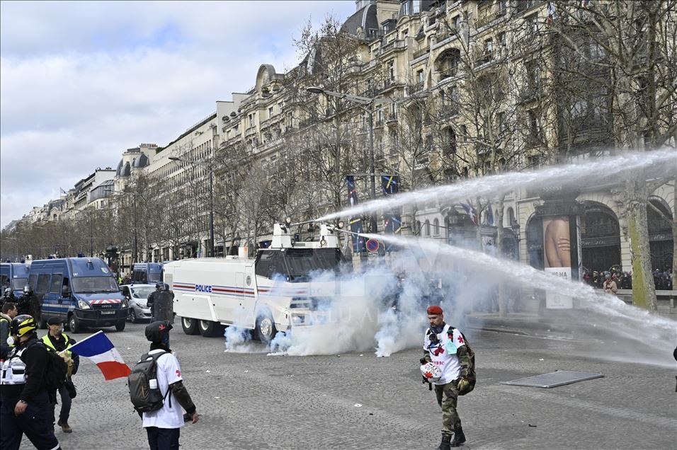 18th Yellow vest demonstration in Paris