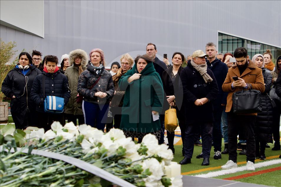 Hollanda'da Yeni Zelanda'daki terör saldırısı için anma töreni