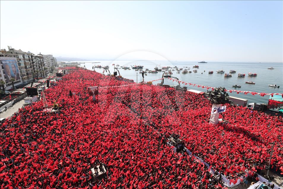 AK Parti-MHP İzmir ortak mitingi