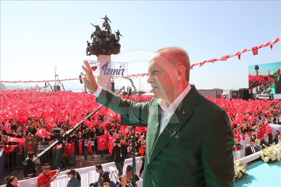 AK Parti-MHP İzmir ortak mitingi
