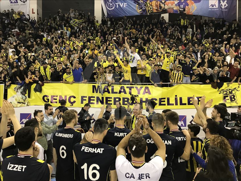 Kupa Voley'de şampiyon Fenerbahçe