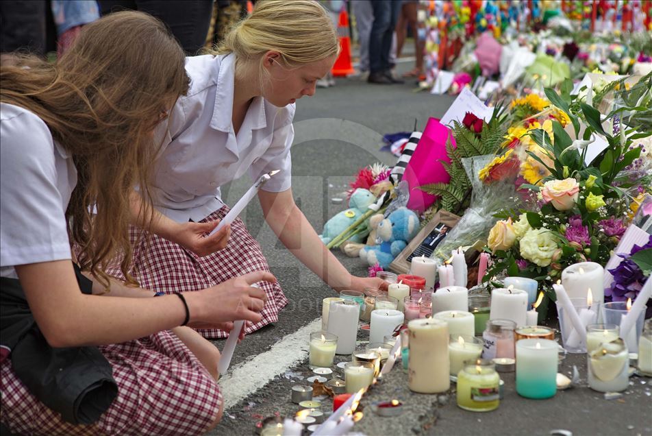Tribute to victims of twin terror attacks in New Zealand