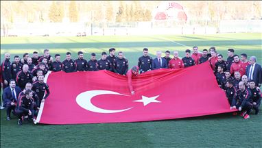A Milli Futbol Takımı'nda mesai başladı