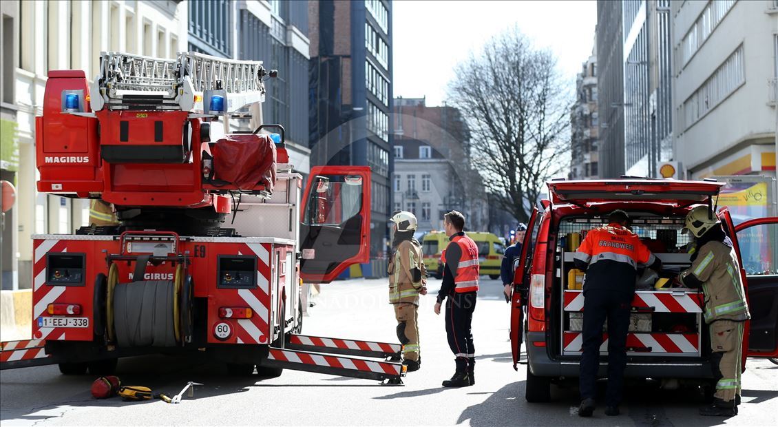 Bomb alert near EU Headquarters in Brussels