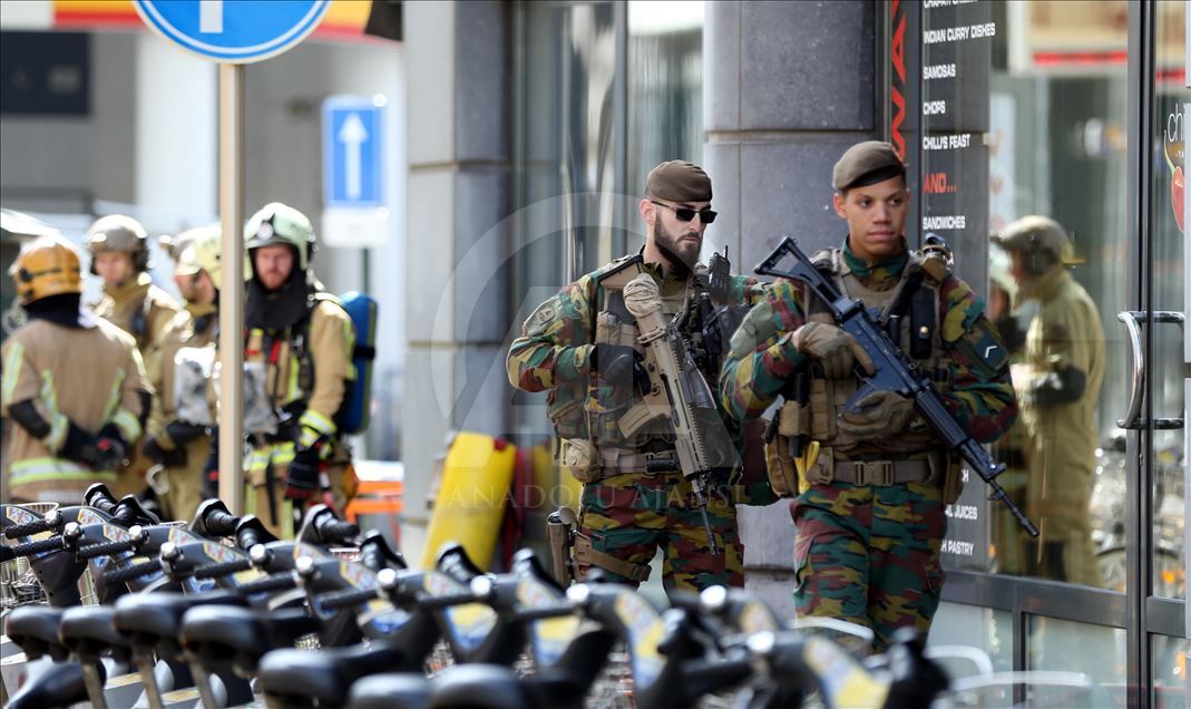 Bomb alert near EU Headquarters in Brussels