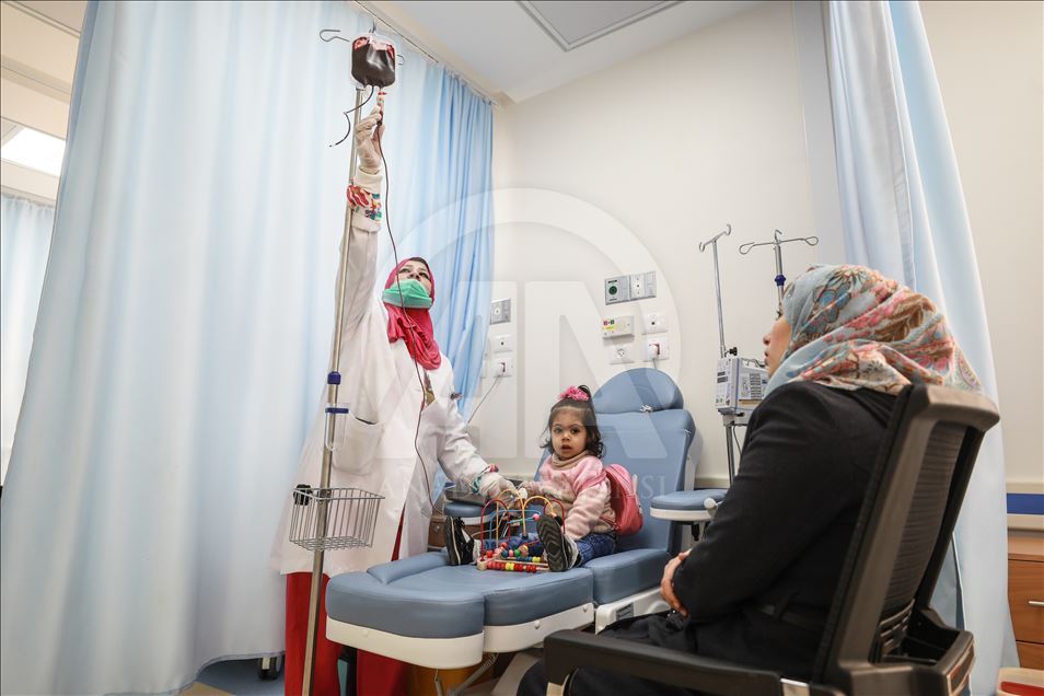 غزة.. قسم بمستشفى للأطفال خطوة نحو الشفاء من السرطان