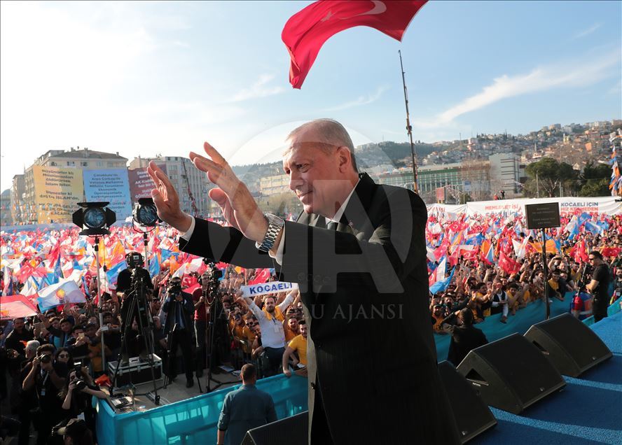 AK Parti'nin Kocaeli mitingi