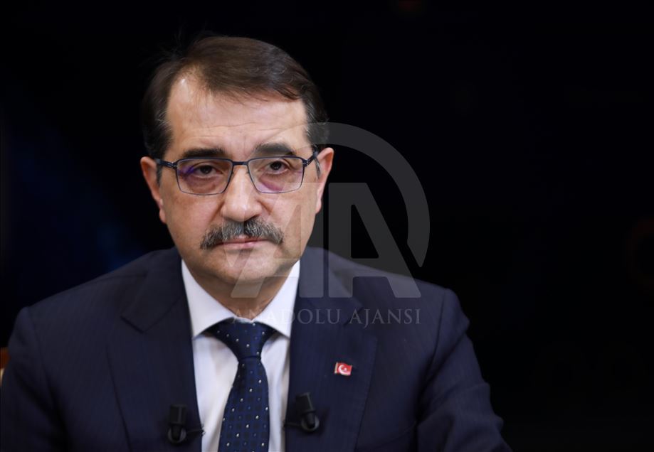 Enerji ve Tabii Kaynaklar Bakanı Dönmez, AA Editör Masası'nda