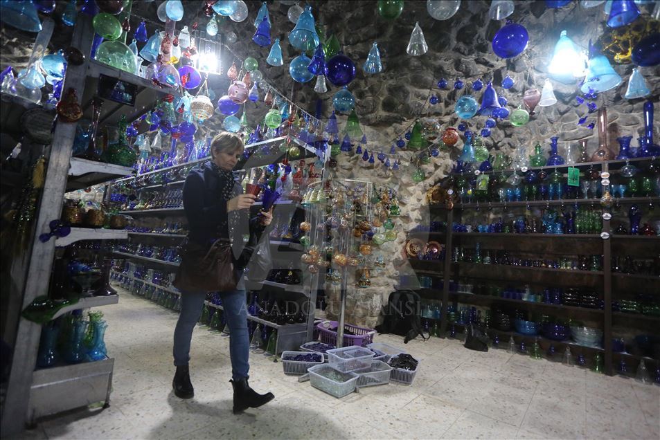 Filistinli cam ustası sanatıyla işgale meydan okuyor
