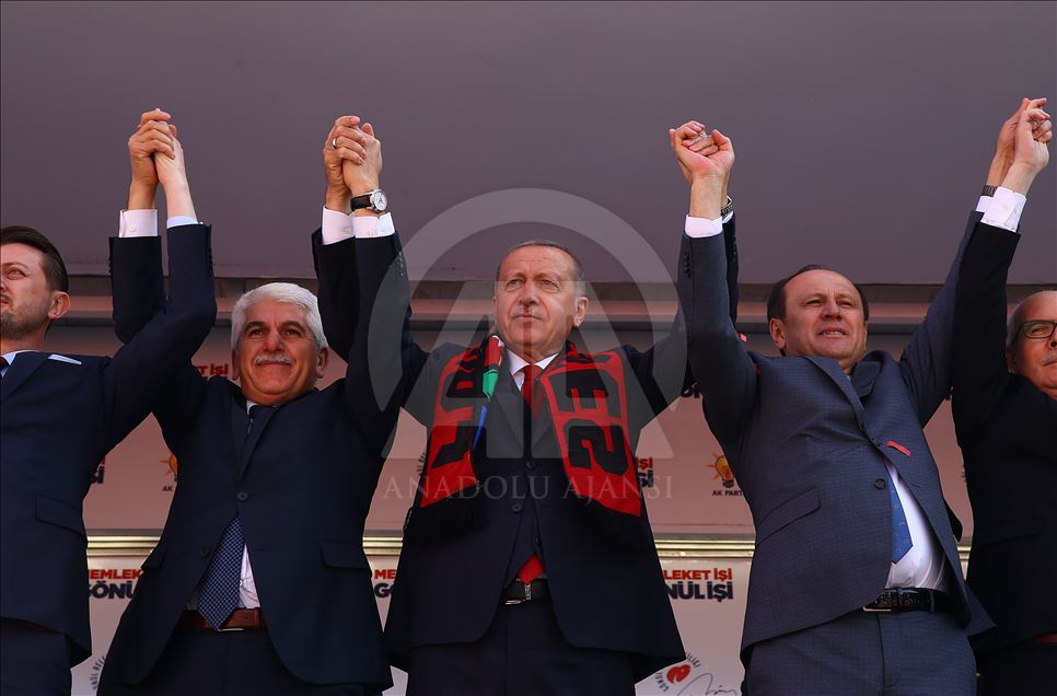 AK Parti'nin Eskişehir mitingi
