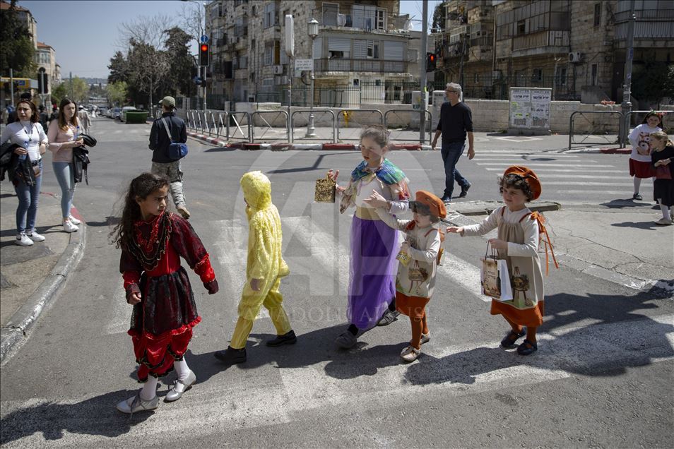 Celebraciones de Purim en Jerusalén